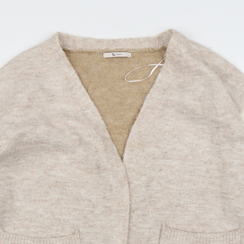 Tu Womens Beige   Pullover Jumper Size S