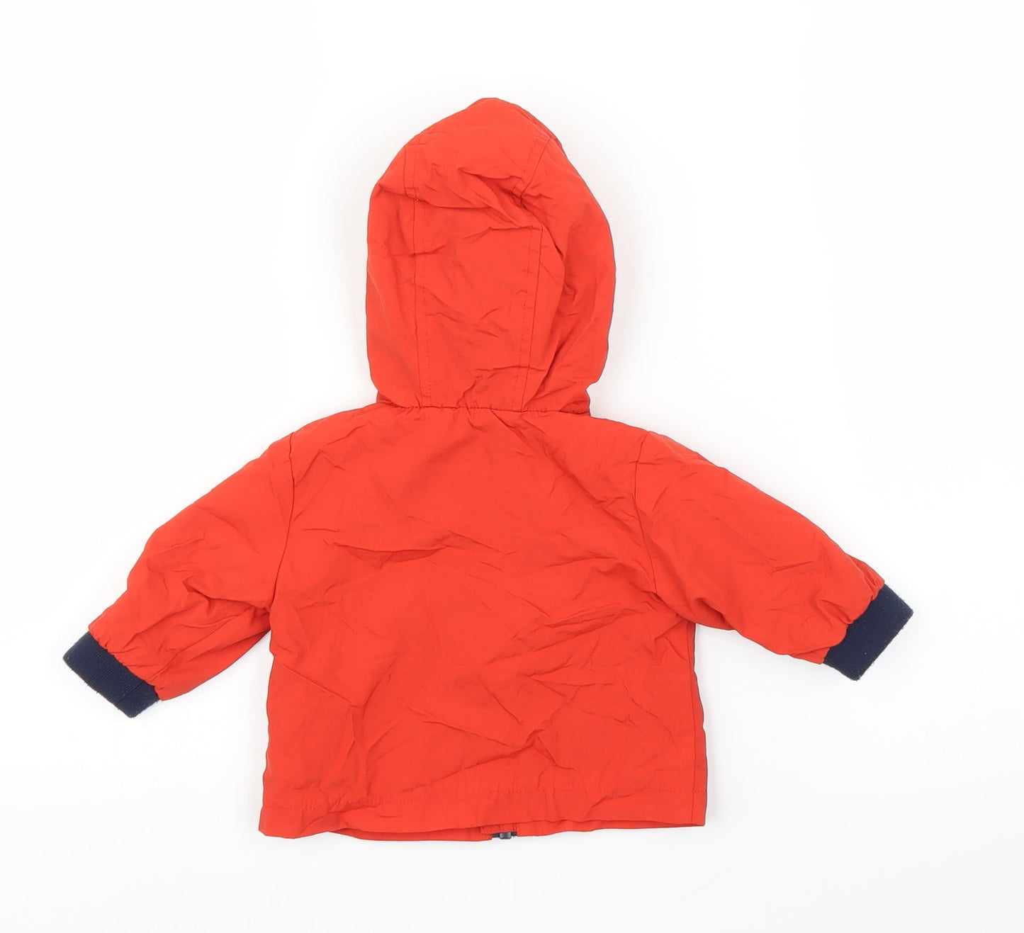 Debenhams Baby Orange   Parka Coat Size 0-3 Months