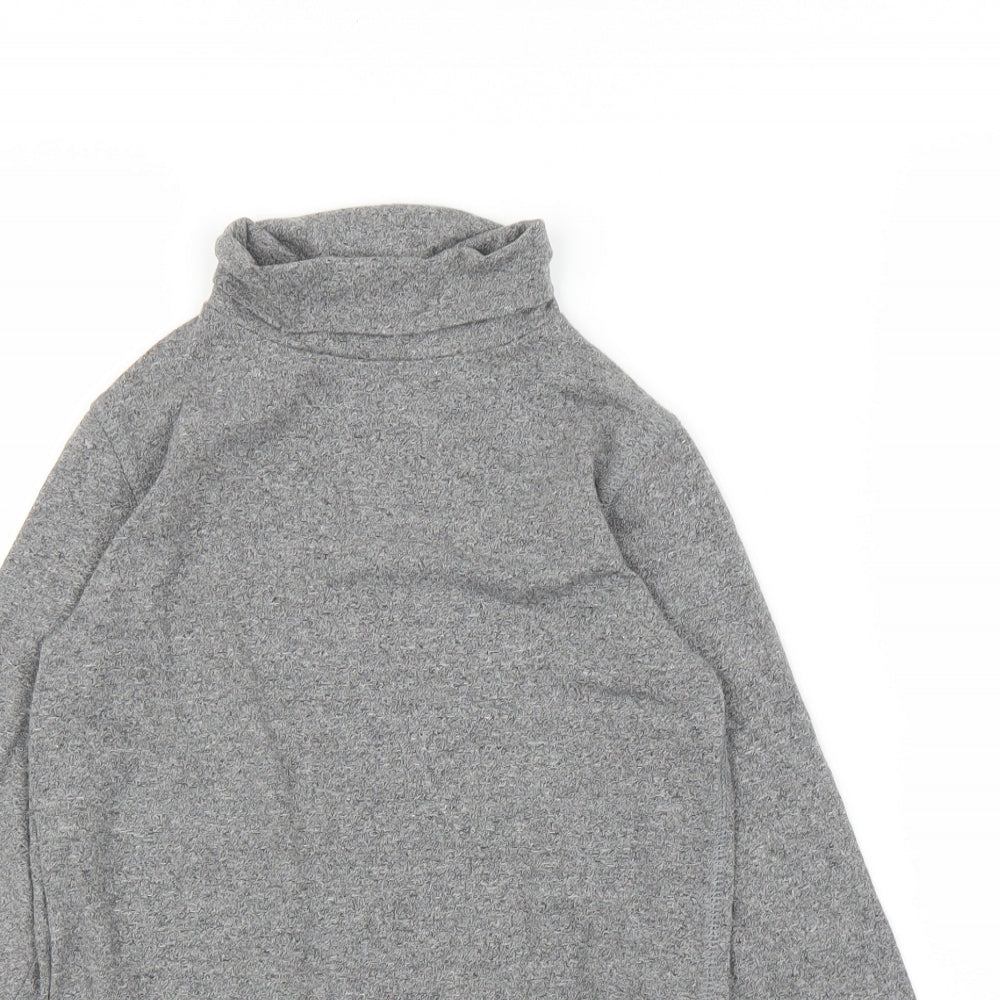 River Island Girls Grey   Pullover Jumper Size 5-6 Years