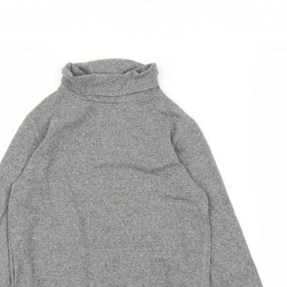 River Island Girls Grey   Pullover Jumper Size 5-6 Years