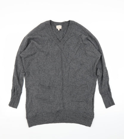 EAST Womens Grey   Tunic Blouse Size 14