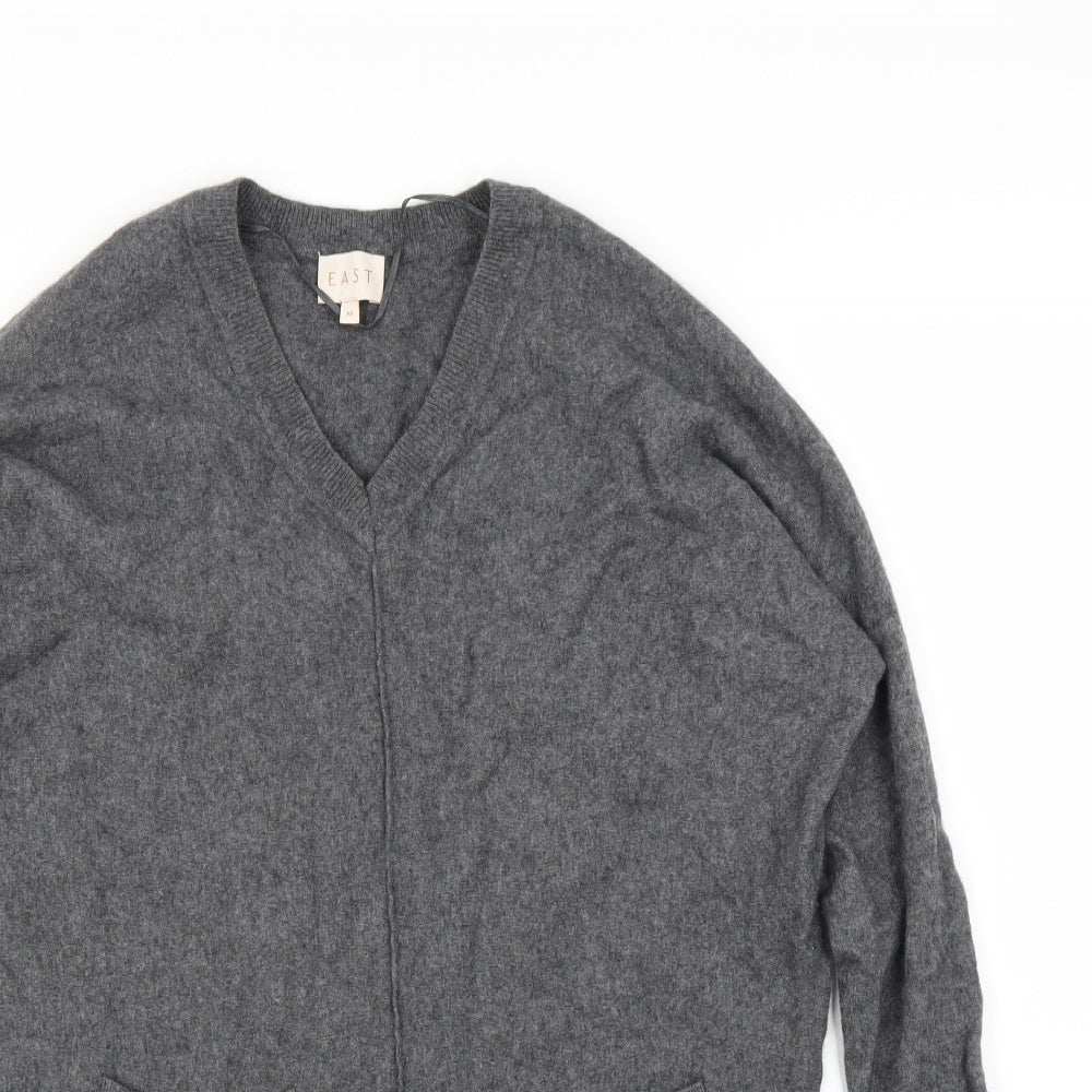 EAST Womens Grey   Tunic Blouse Size 14