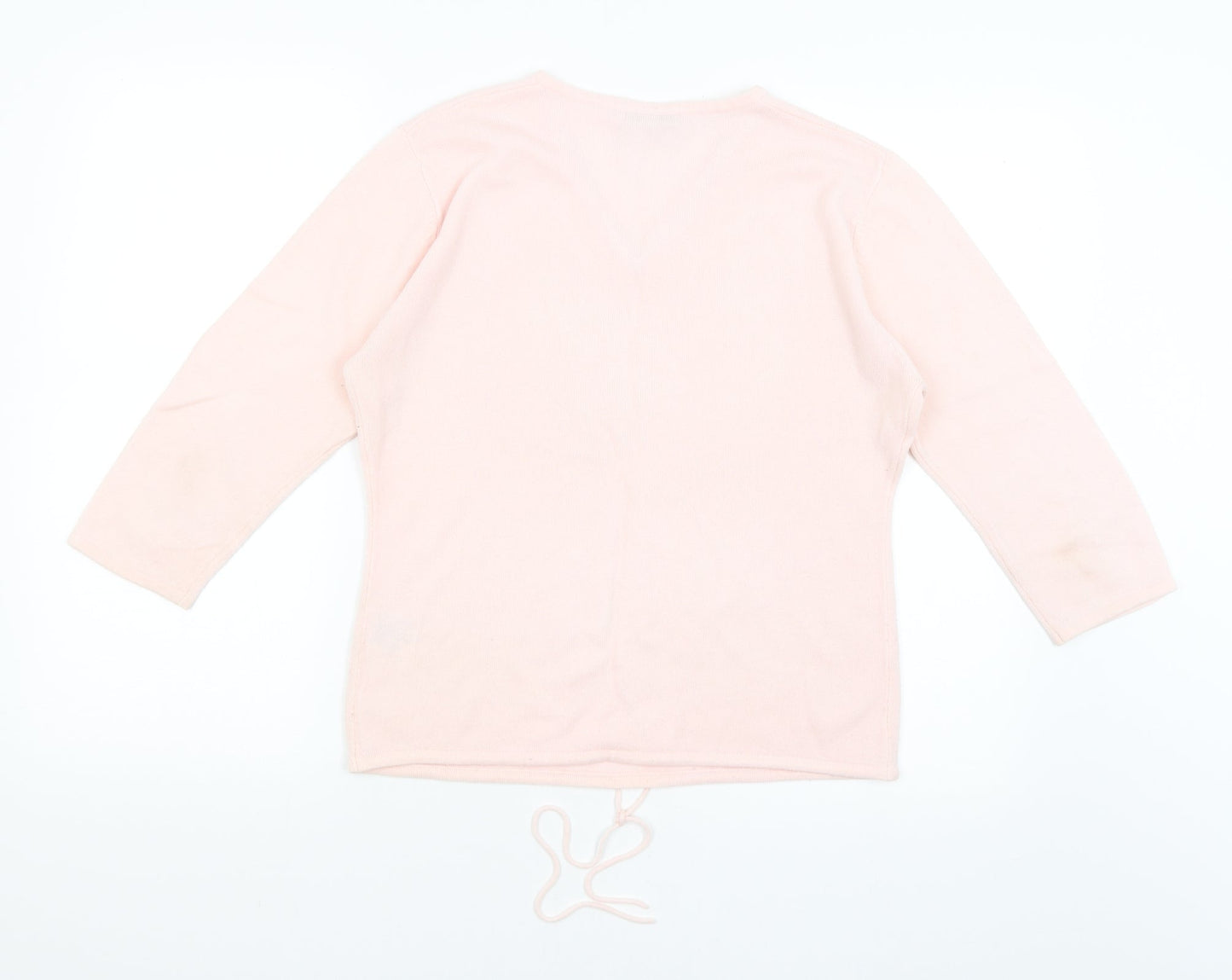 Debbie Morgan Womens Pink   Pullover Jumper Size M