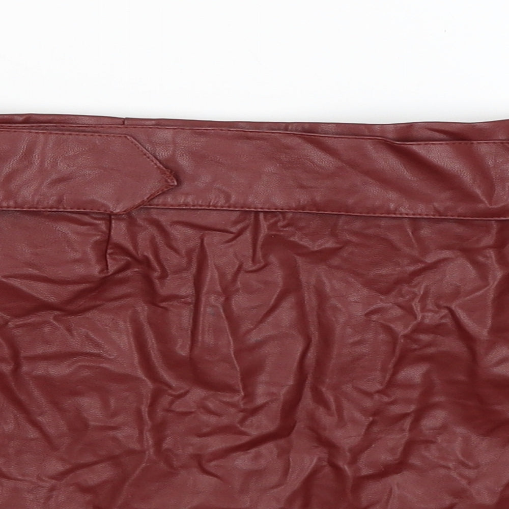 Glamorous Womens Red   Mini Skirt Size 12