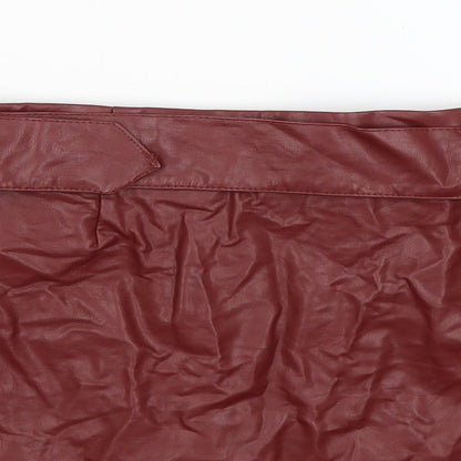 Glamorous Womens Red   Mini Skirt Size 12