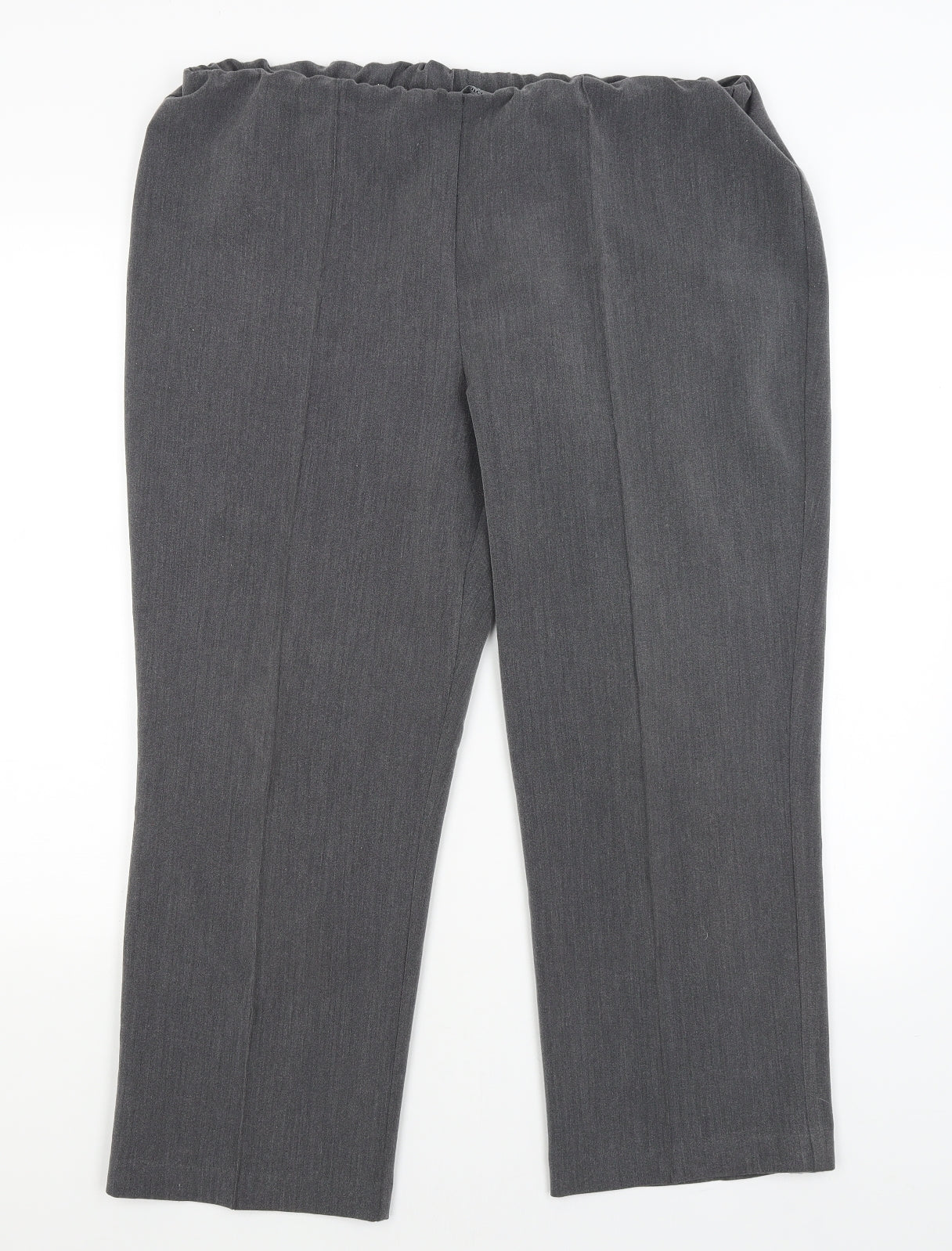 Bonmarche Womens Grey   Dress Pants Trousers Size 18 L25 in