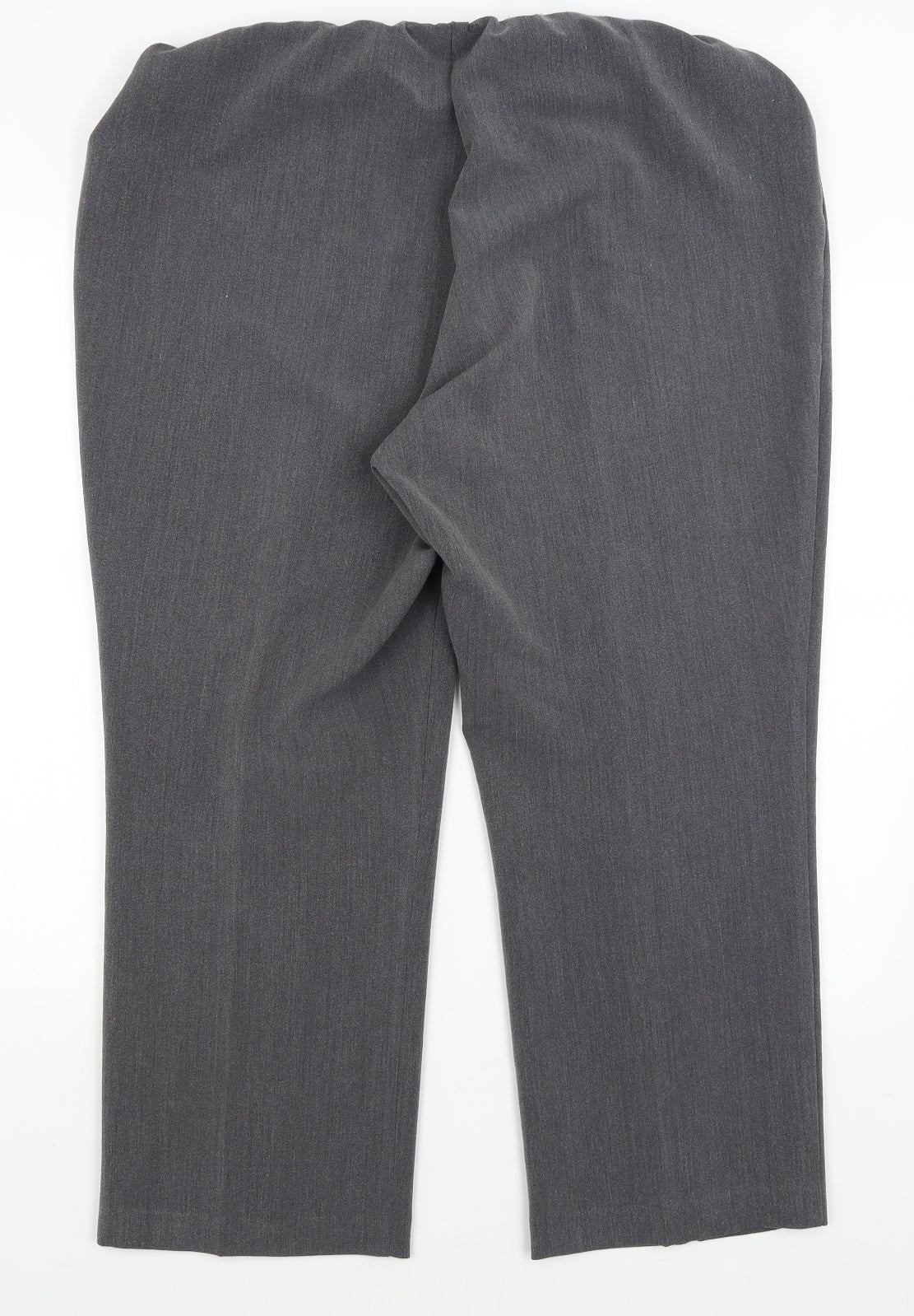 Bonmarche Womens Grey   Dress Pants Trousers Size 18 L25 in
