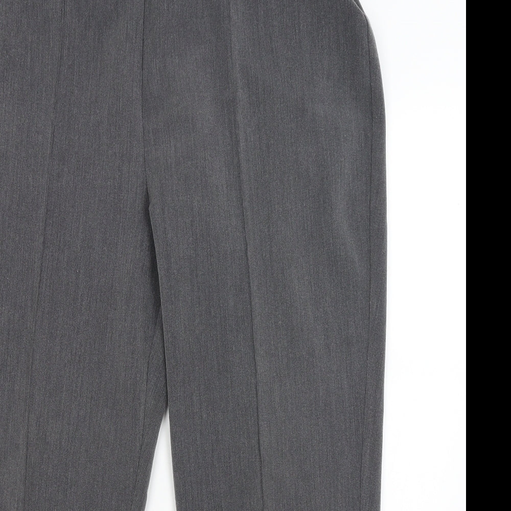 Bonmarche Womens Grey   Dress Pants Trousers Size 18 L25 in