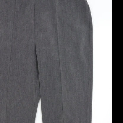 Bonmarche Womens Grey   Dress Pants Trousers Size 18 L25 in