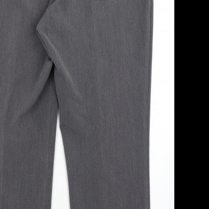Bonmarche Womens Grey   Dress Pants Trousers Size 18 L25 in