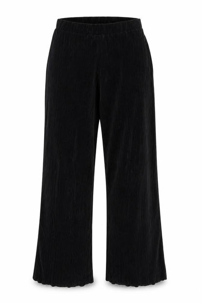 Womens UK Size 10 Preworn Regular Fit  Black Trousers