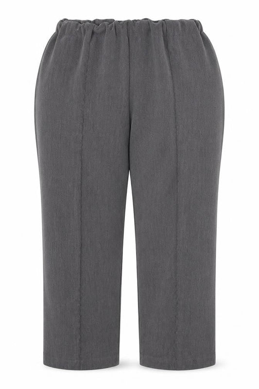 Womens UK Size 18 Bonmarche Regular Fit  Grey Trousers