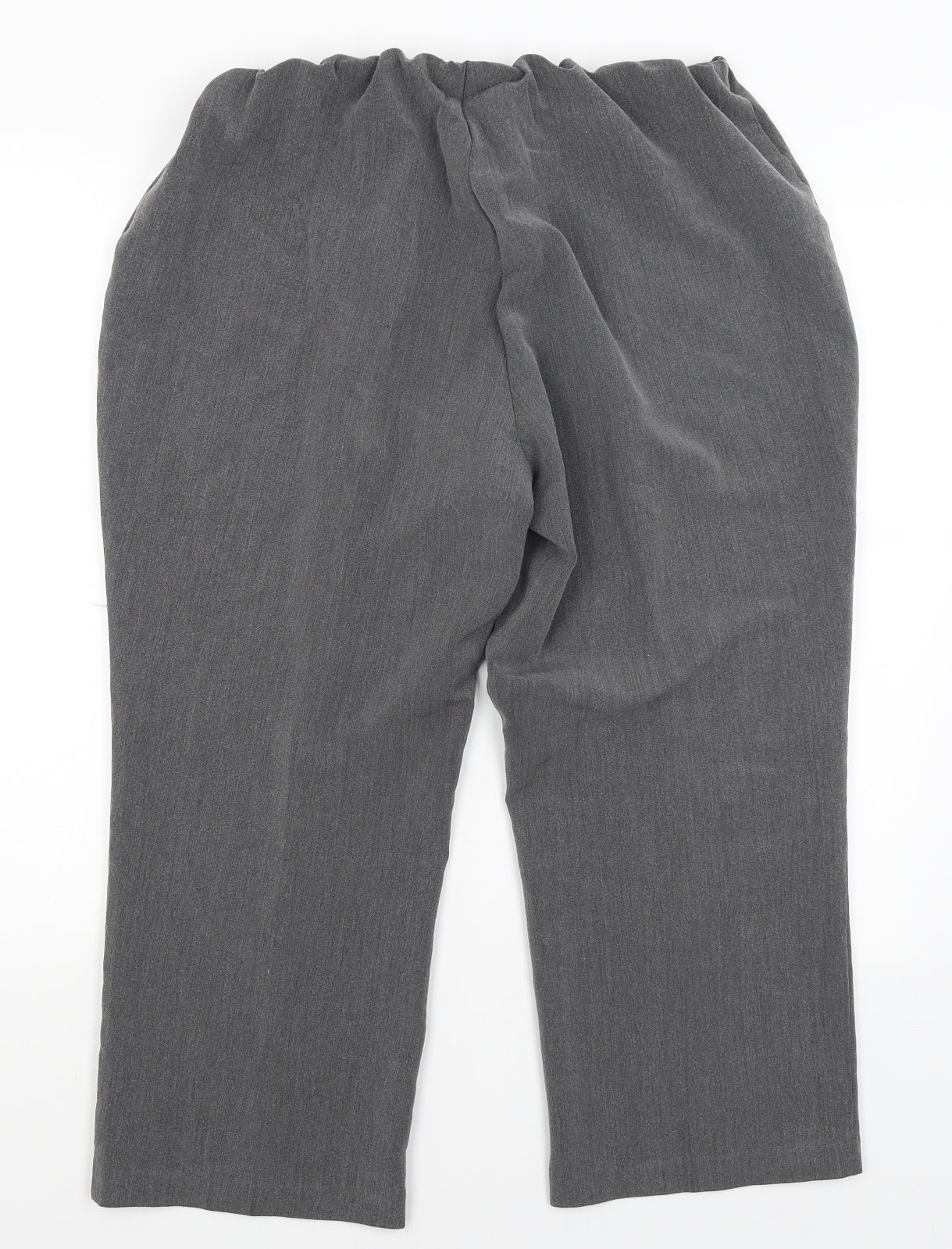 Bonmarche Womens Grey   Trousers  Size 18 L23.5 in