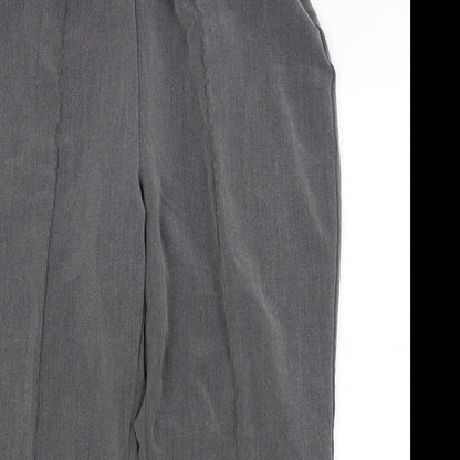 Bonmarche Womens Grey   Trousers  Size 18 L23.5 in