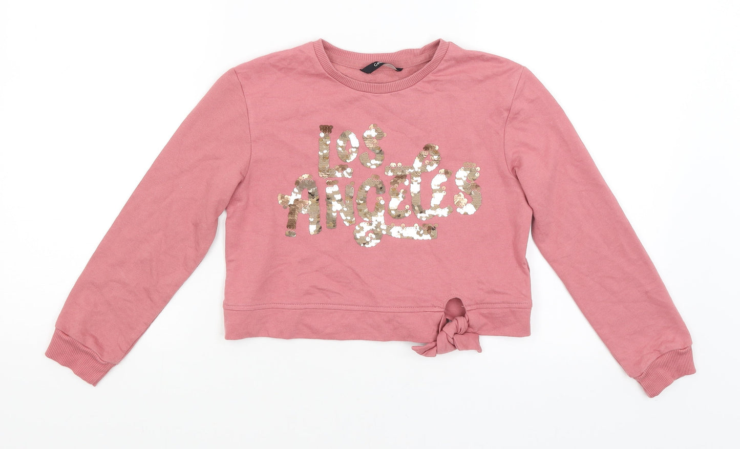 George Girls Pink   Pullover Sweatshirt Size 7-8 Years  - LA