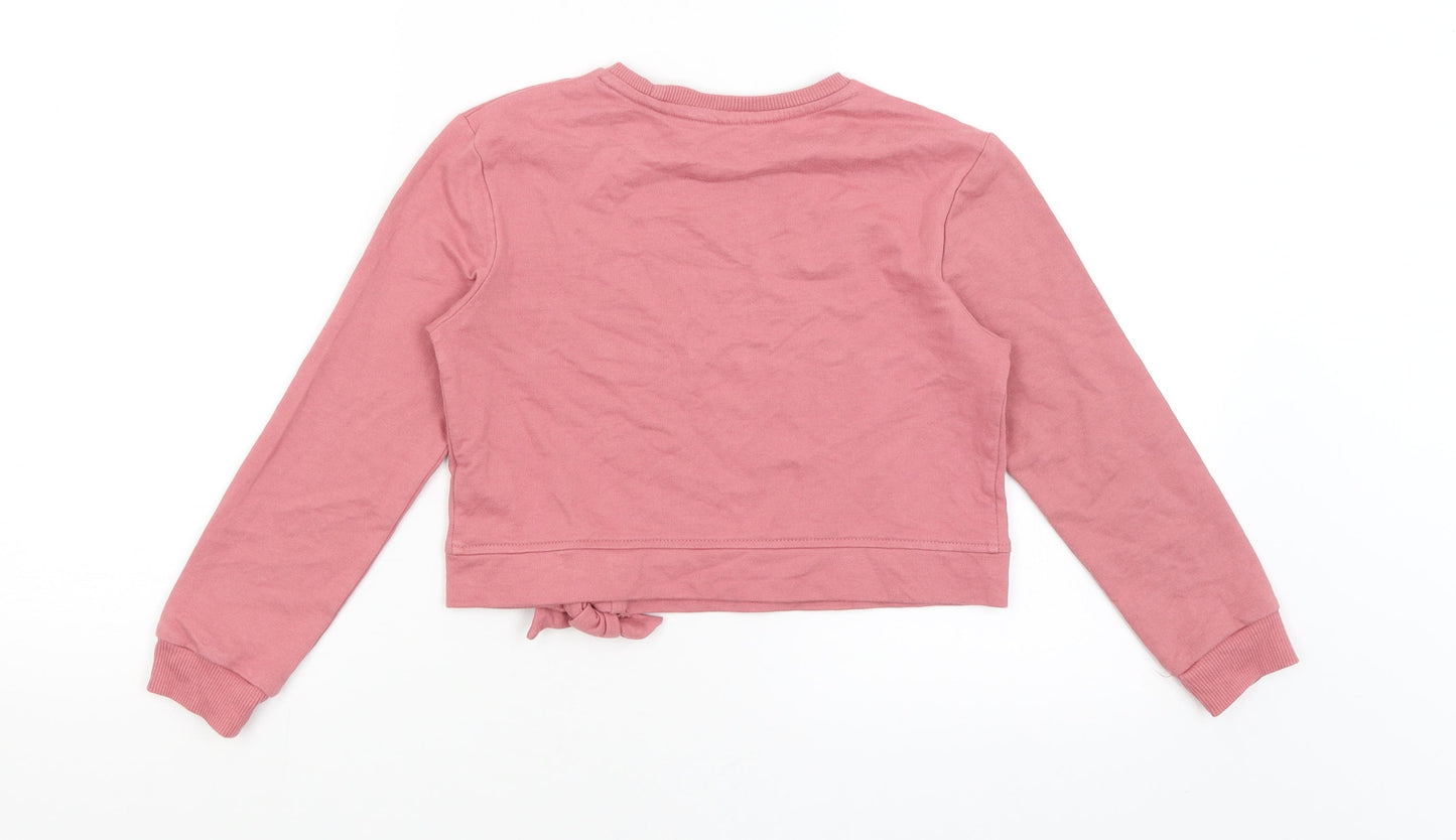 George Girls Pink   Pullover Sweatshirt Size 7-8 Years  - LA
