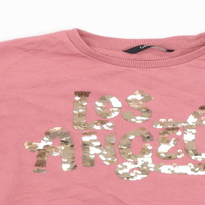 George Girls Pink   Pullover Sweatshirt Size 7-8 Years  - LA