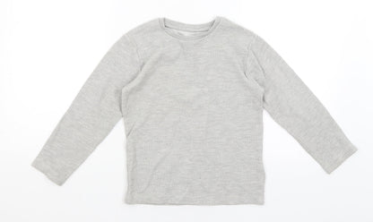 Next Boys Grey   Pullover Jumper Size 6 Years