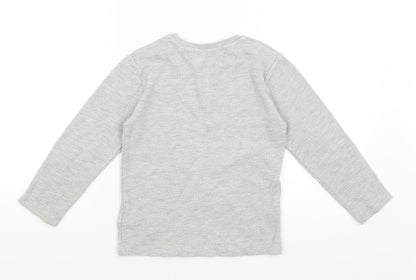 Next Boys Grey   Pullover Jumper Size 6 Years