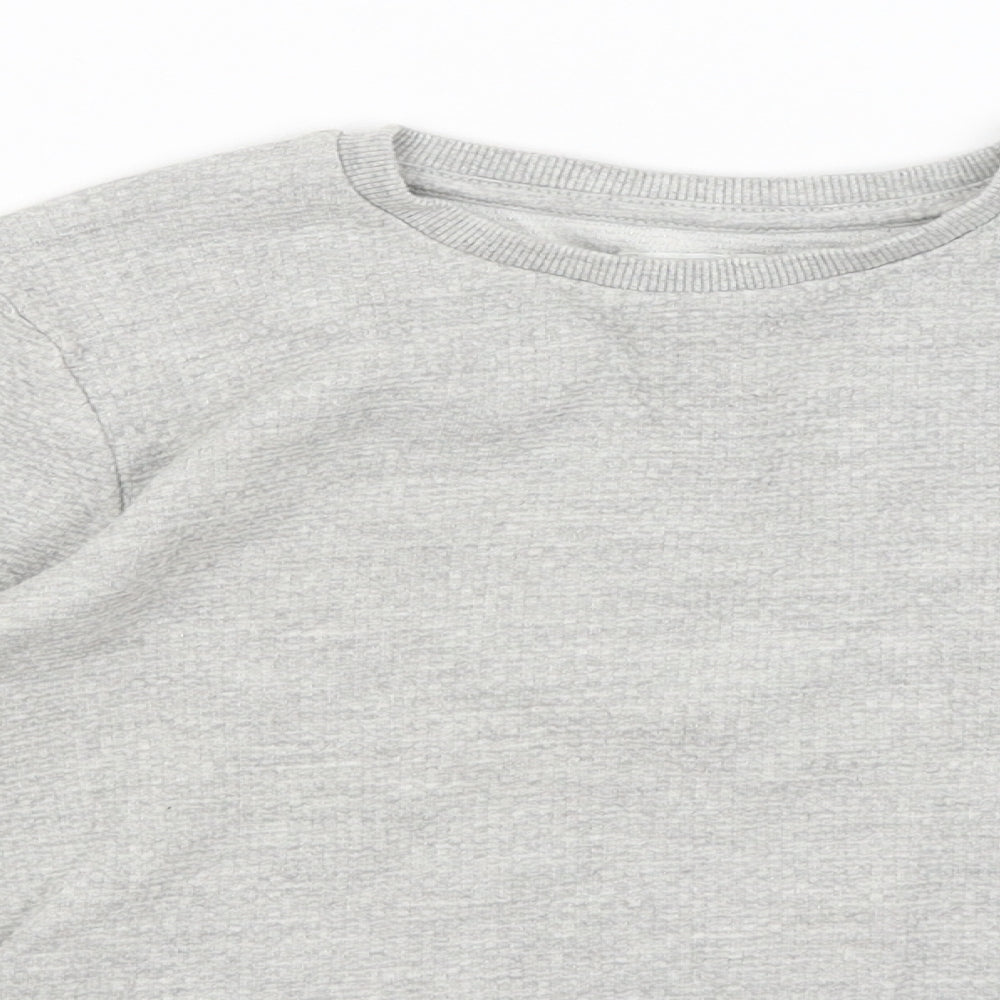 Next Boys Grey   Pullover Jumper Size 6 Years
