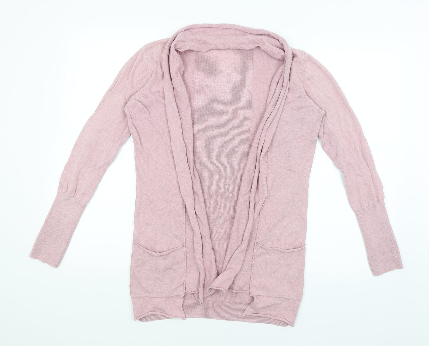 New Look Womens Pink   Wrap Jumper Size 12