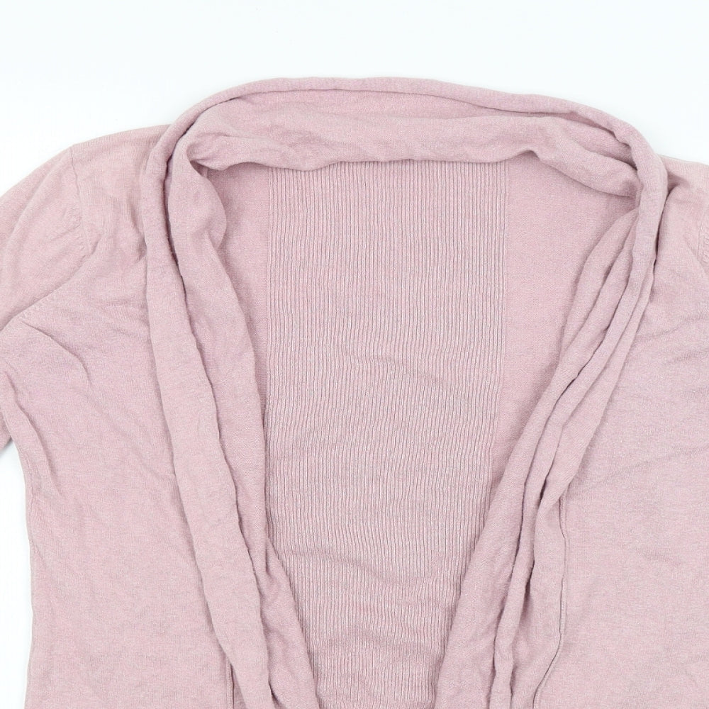 New Look Womens Pink   Wrap Jumper Size 12