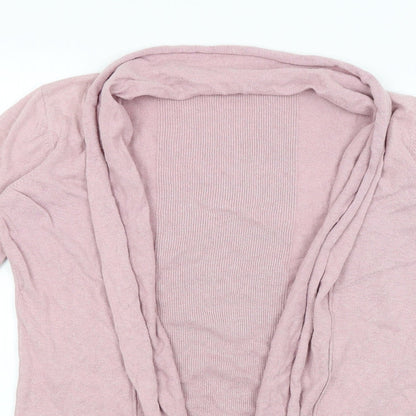 New Look Womens Pink   Wrap Jumper Size 12