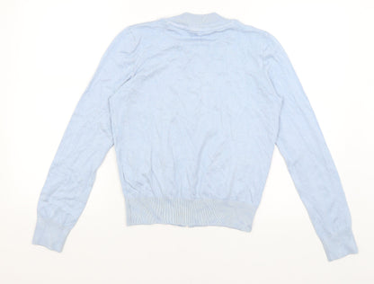 Principles Womens Blue   Full Zip Jumper Size 10