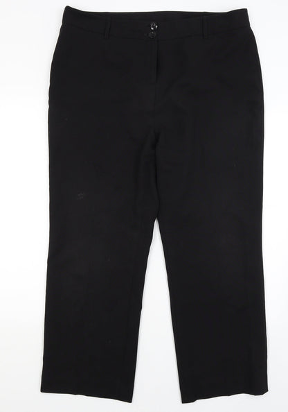 Anthology Womens Black   Trousers  Size 18 L27 in
