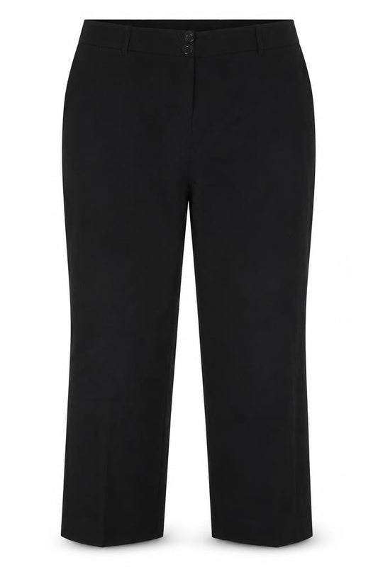 Womens UK Size 18 Anthology Regular Fit  Black Trousers