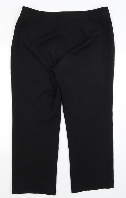 Anthology Womens Black   Trousers  Size 18 L27 in