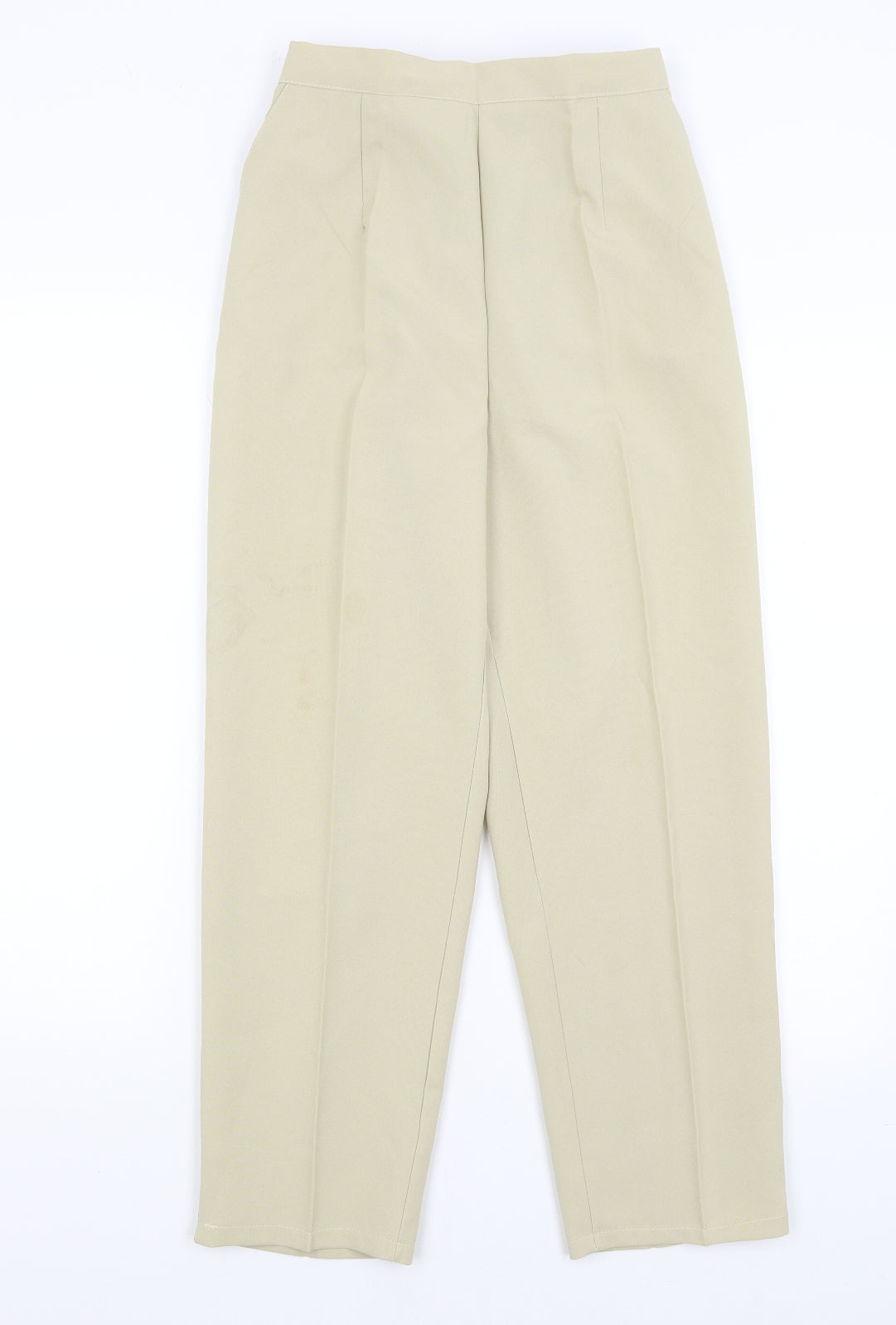 Womens UK Size 12 Preworn Regular Fit  Yellow Trousers