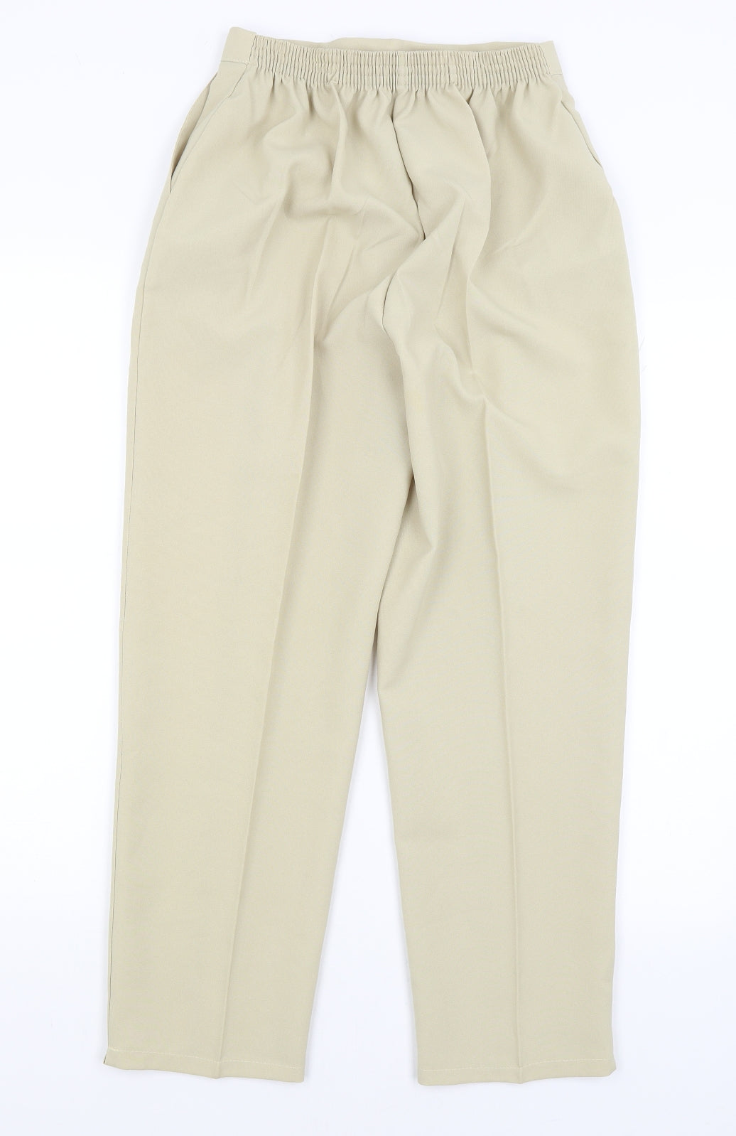 Womens UK Size 12 Preworn Regular Fit  Yellow Trousers
