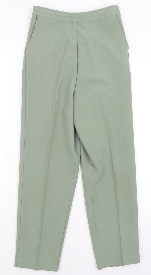 Womens UK Size 10 Saira of Manchester Regular Fit Dress Pants Green Trousers