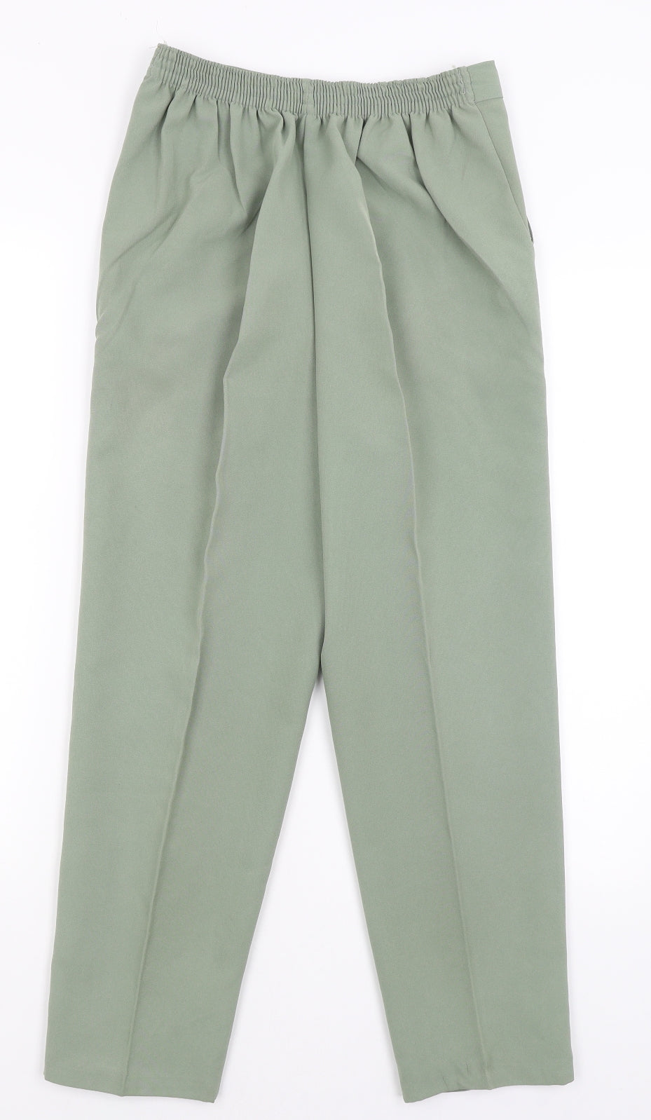 Womens UK Size 10 Saira of Manchester Regular Fit Dress Pants Green Trousers