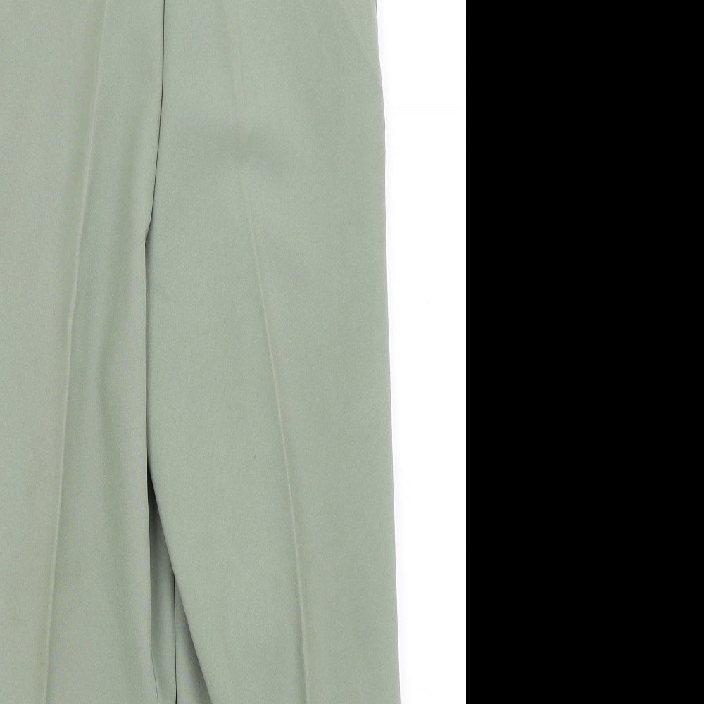 Womens UK Size 10 Saira of Manchester Regular Fit Dress Pants Green Trousers