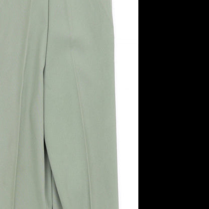 Womens UK Size 10 Saira of Manchester Regular Fit Dress Pants Green Trousers