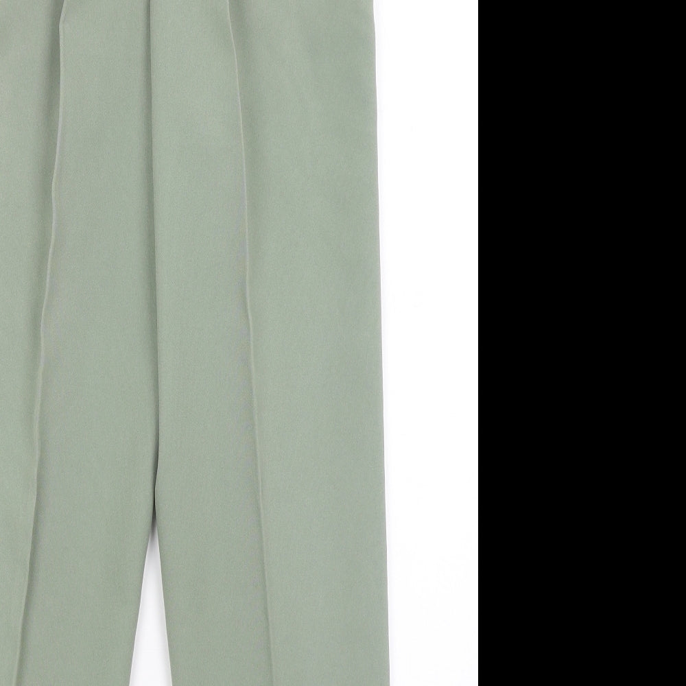 Womens UK Size 10 Saira of Manchester Regular Fit Dress Pants Green Trousers