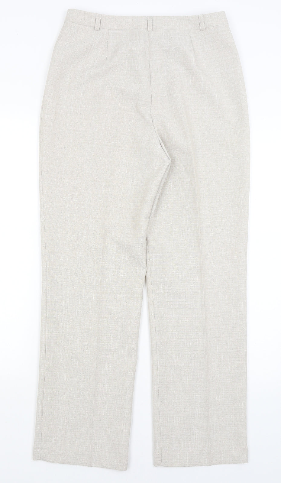 M&S Womens Grey   Dress Pants Trousers Size 10 L29 in