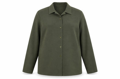 Womens UK Size 16 Holmewood Green Basic Button-Up