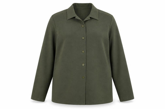 Womens UK Size 16 Holmewood Green Basic Button-Up