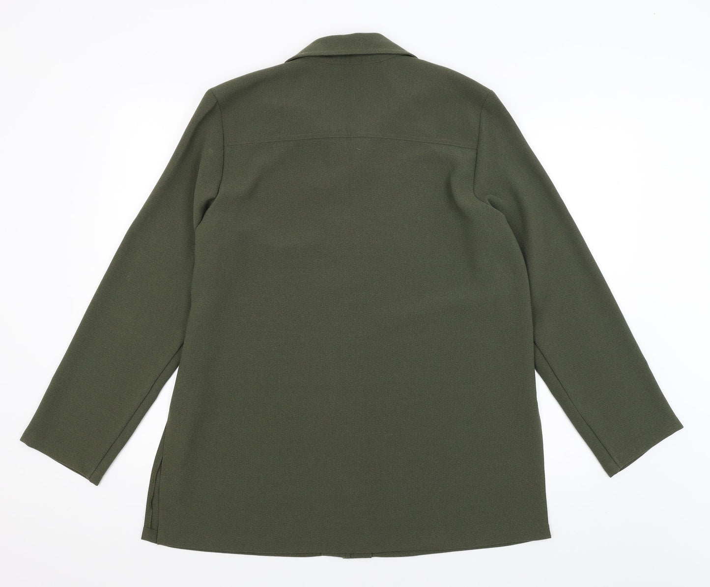 Womens UK Size 16 Holmewood Green Basic Button-Up