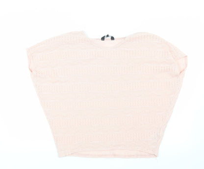 New Look Womens Pink   Pullover Jumper Size 8