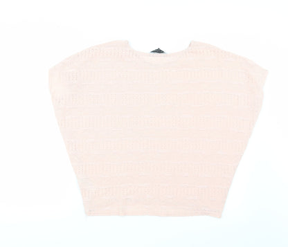 New Look Womens Pink   Pullover Jumper Size 8