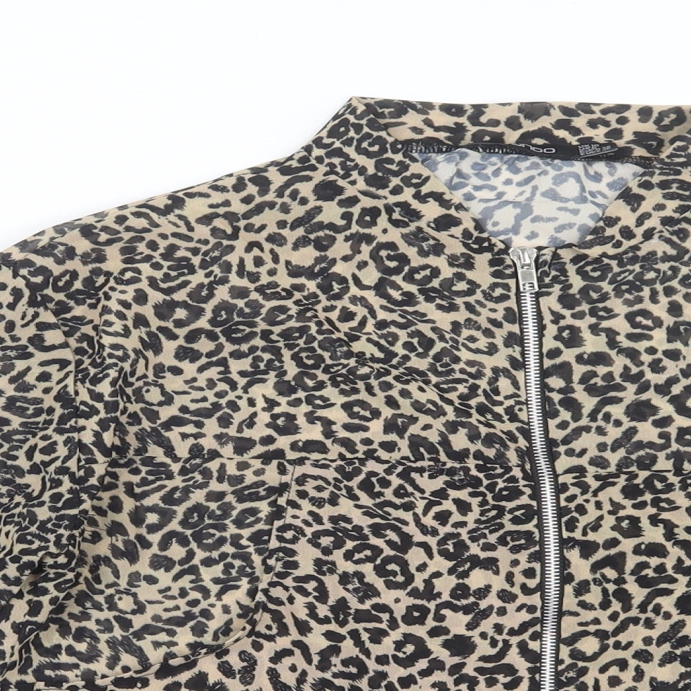 Womens UK Size 10 Boohoo Black Jacket