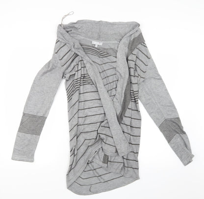 Per Una Womens Grey   Cardigan Jumper Size 14