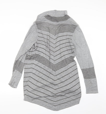 Per Una Womens Grey   Cardigan Jumper Size 14