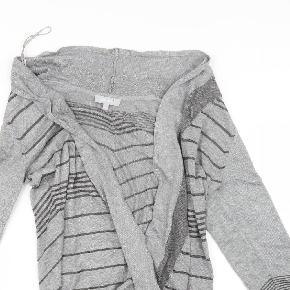 Per Una Womens Grey   Cardigan Jumper Size 14