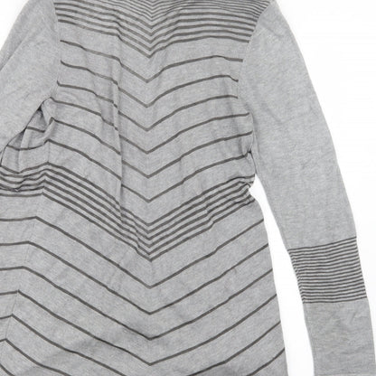 Per Una Womens Grey   Cardigan Jumper Size 14