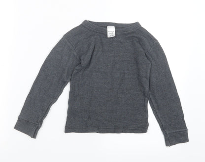 britwear.co.uk Boys Grey   Basic T-Shirt Size 3-4 Years